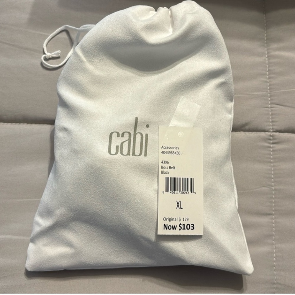 NWT | Cabi 4396 Boss Belt. Black - Picture 5 of 6